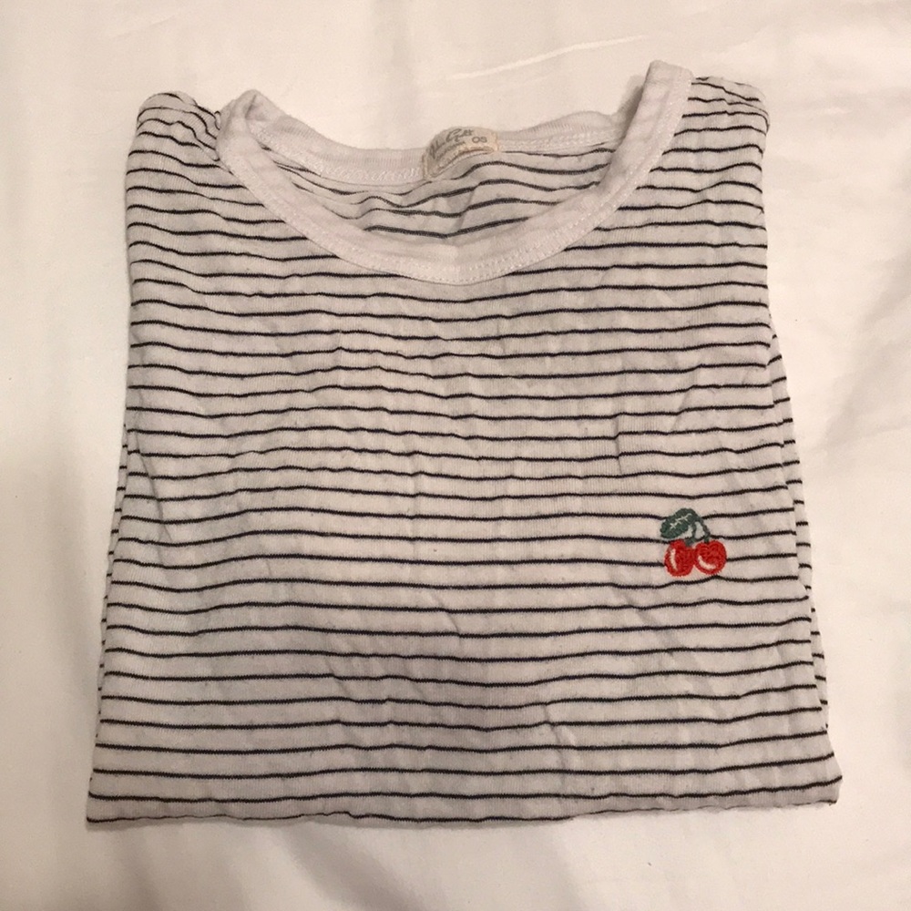 brandy melville cherry patch tee